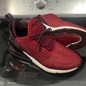 Nike Air Max 270 Burgundy Sneakers 7Y or Women’s 8/8.5